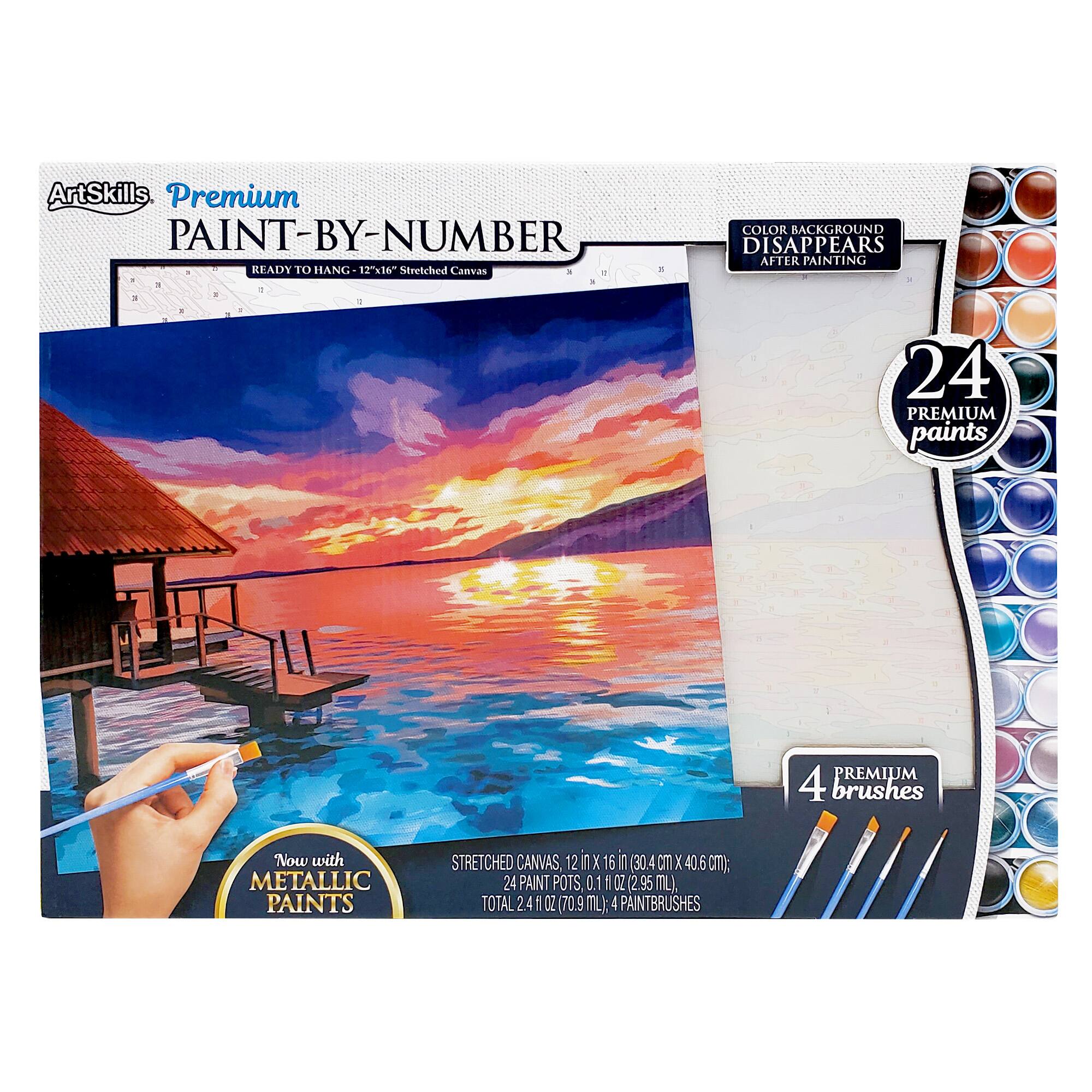 ArtSkills® Premium Cabana Paint-by-Number Kit